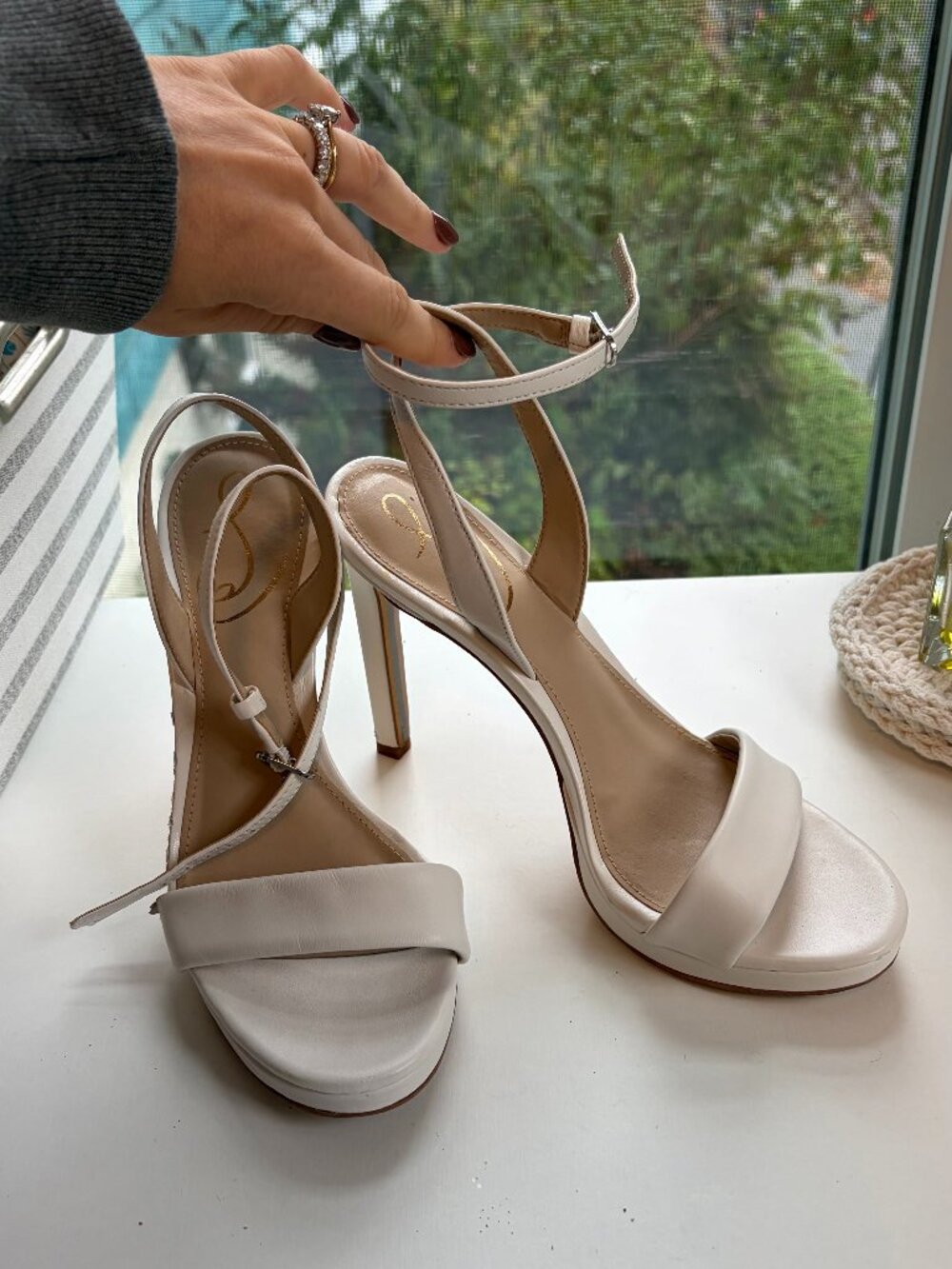 Sam Edelman Jade Ankle Strap Heels